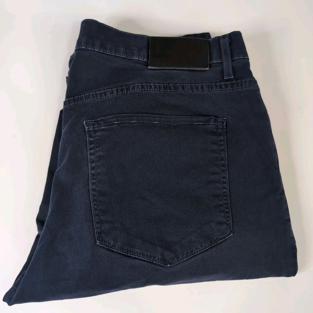 PAIGE Men's Straight Jeans - Dark Blue
